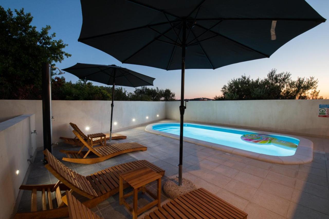 Brand New Aparment With Sea View & Swimming Pool At Ciovo - Villa Fiorentini Τρογκίρ Εξωτερικό φωτογραφία